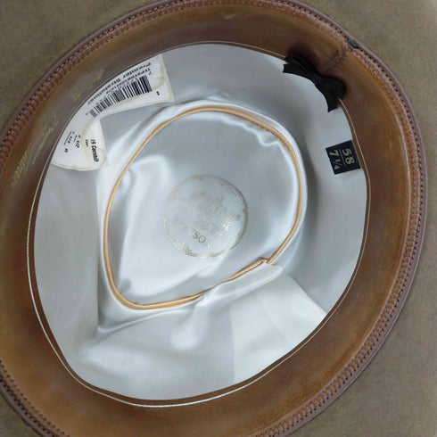 ステットソン STETSON 60s 70s 中折れウエスタンハット 19Cornhill フェルト メンズ 7 1/4