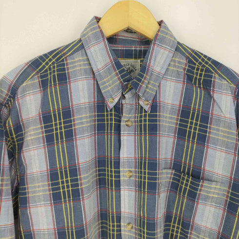 ビバリーヒルズポロクラブ BEVERLY HILLS POLO CLUB ボタンダウンチェックシャツ メンズ import:L