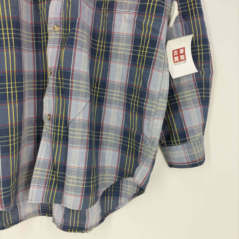 ビバリーヒルズポロクラブ BEVERLY HILLS POLO CLUB ボタンダウンチェックシャツ メンズ import:L