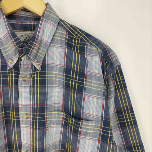 ビバリーヒルズポロクラブ BEVERLY HILLS POLO CLUB ボタンダウンチェックシャツ メンズ import:L