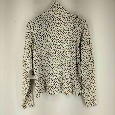 ユーズドフルギ HONORS MADE NI FIJI ボタニカル柄 ハイネック L/S カットソー レディース import:L