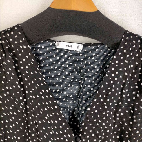 マンゴー MNG 総柄ロングワンピース レディース JPN:M