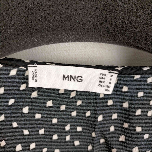 マンゴー MNG 総柄ロングワンピース レディース JPN:M