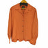 PLEIN SUD 90s MADE IN FRANCE ユーロ オープンカラー シルク100 L/S シャツ レディース EUR:42