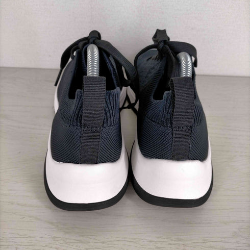 クラークス Clarks CIRCUIT TIE BLACK KNIT ローカットスニーカー レディース 24