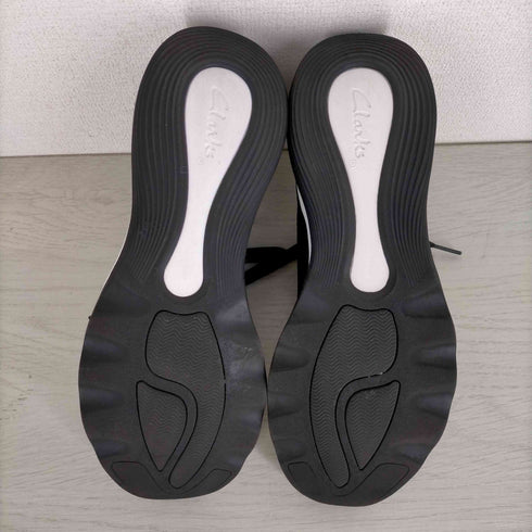 クラークス Clarks CIRCUIT TIE BLACK KNIT ローカットスニーカー レディース 24