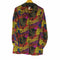 フルギ NOTATIONS 総柄ペイントデザイン オープンカラー L/S シャツ レディース import:S