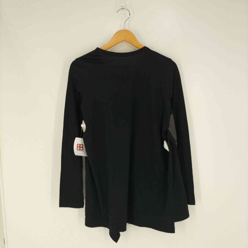 ワイズ Y’s パターン切替 クルーネックTシャツ レディース JPN:2