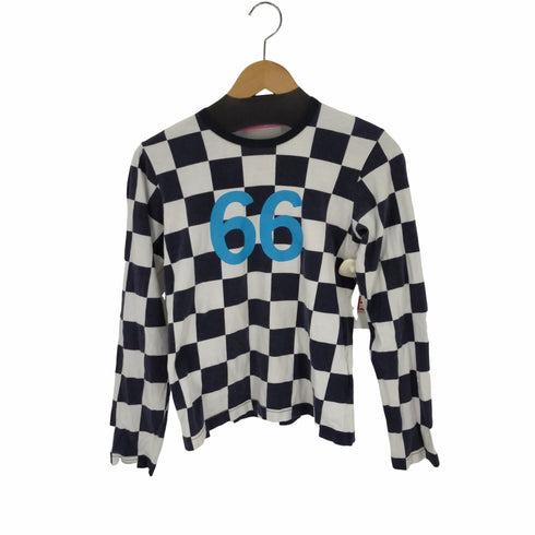 ジュンヤワタナベコムデギャルソンマン JUNYA WATANABE COMME des GARCONS MAN チェッカーフラッグ ナンバリングL/Sカットソー レディース