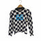 ジュンヤワタナベコムデギャルソンマン JUNYA WATANABE COMME des GARCONS MAN チェッカーフラッグ ナンバリングL/Sカットソー レディース