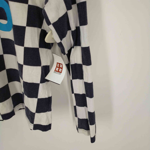 ジュンヤワタナベコムデギャルソンマン JUNYA WATANABE COMME des GARCONS MAN チェッカーフラッグ ナンバリングL/Sカットソー レディース