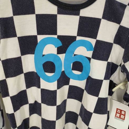 ジュンヤワタナベコムデギャルソンマン JUNYA WATANABE COMME des GARCONS MAN チェッカーフラッグ ナンバリングL/Sカットソー レディース