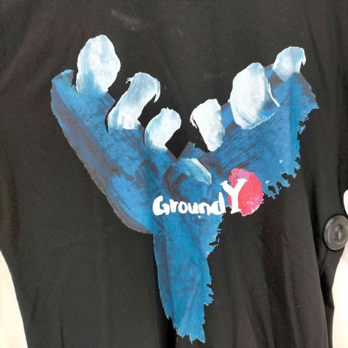 グラウンド ワイ Ground Y 20SS プリント S/S Tシャツ メンズ JPN:3