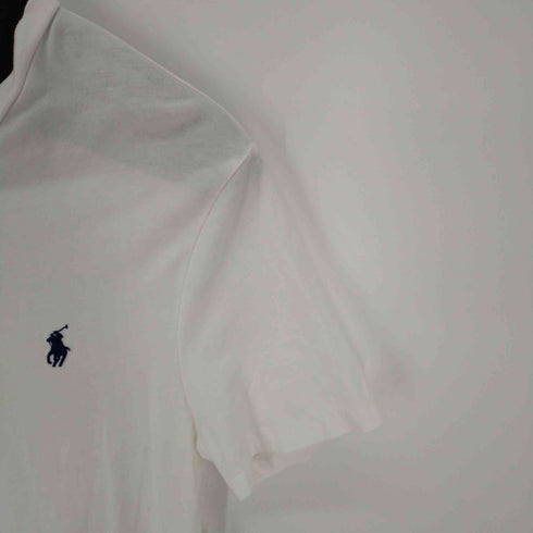 ポロラルフローレン POLO RALPH LAUREN スモールポニー刺繍VネックS/S Tシャツ レディース JPN:S