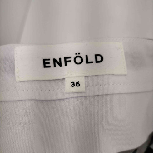 エンフォルド ENFOLD タックトラウザーパンツ レディース JPN:36