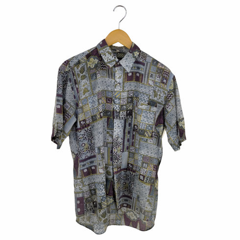 Chic king horks 片ポケ 総柄シャツ メンズ JPN:M