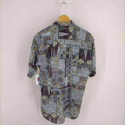 Chic king horks 片ポケ 総柄シャツ メンズ JPN:M