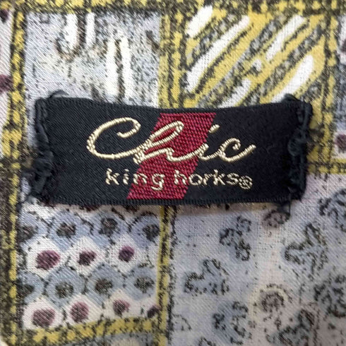 Chic king horks 片ポケ 総柄シャツ メンズ JPN:M
