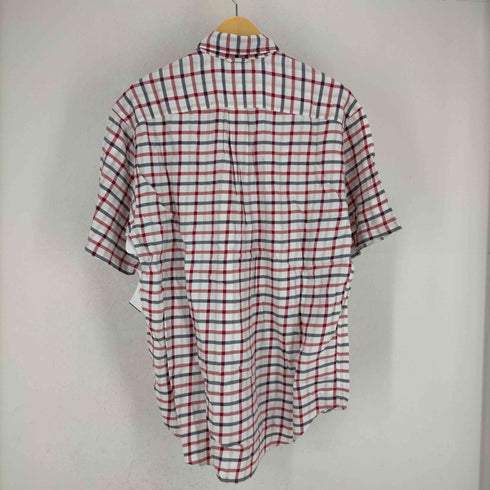 トミーヒルフィガー TOMMY HILFIGER チェック柄半袖ボタンダウンシャツ メンズ JPN:M