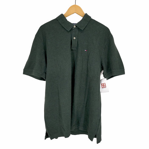 トミーヒルフィガー TOMMY HILFIGER ロゴ刺繍ポロシャツ メンズ JPN:XL