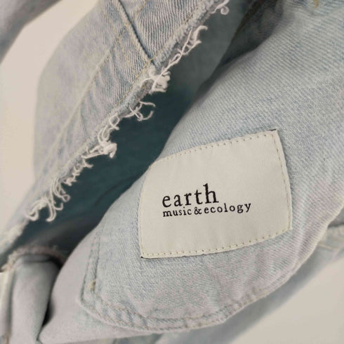 アースミュージックアンドエコロジー earth music&ecology ノーカラーGジャン レディース FREE