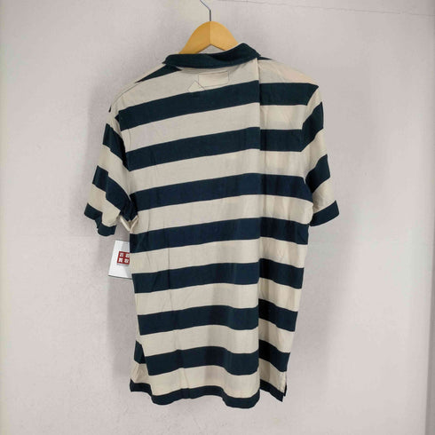 ポロバイラルフローレン Polo by RALPH LAUREN カットソー生地 ボーダーポロシャツ メンズ JPN:L