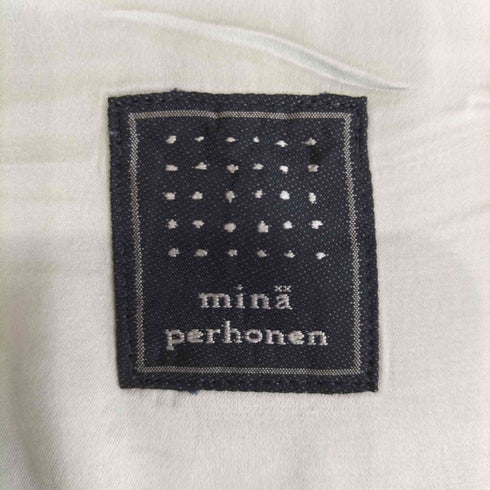 ミナペルホネン mina perhonen 17SS motion ノースリーブリネンワンピース レディース JPN:40