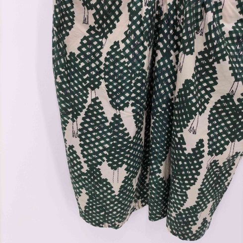 ミナペルホネン mina perhonen 12SS north forest コットンシルクウエストギャザーチュニック ワンピース レディース JPN:36