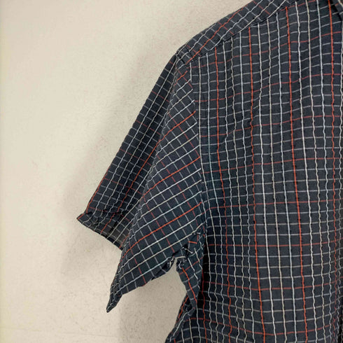 ラコステ LACOSTE チェック柄シアサッカーシャツ メンズ JPN:4
