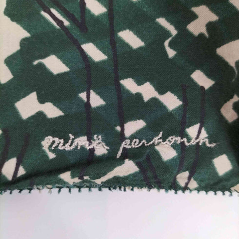 ミナペルホネン mina perhonen 12SS north forest ストール レディース