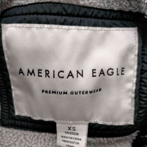 アメリカンイーグル AMERICAN EAGLE フェザー ダウンジャケット メンズ import:XS