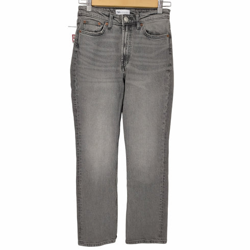 ザラ ZARA HIGH-RISE STOVE PIPE TRF JEANS レディース EUR:36