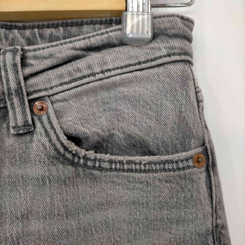 ザラ ZARA HIGH-RISE STOVE PIPE TRF JEANS レディース EUR:36