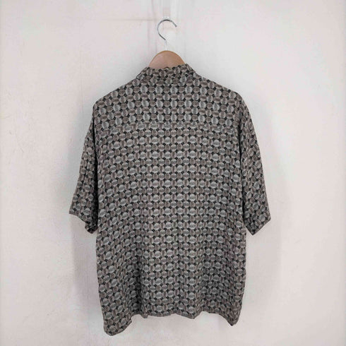 マンシングウェア Munsingwear CLASSICS 総柄 レーヨンシャツ メンズ JPN:L