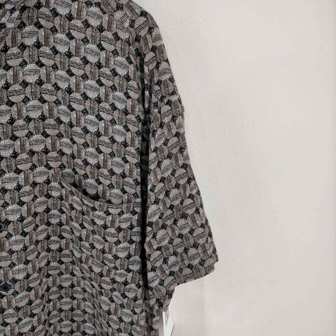 マンシングウェア Munsingwear CLASSICS 総柄 レーヨンシャツ メンズ JPN:L