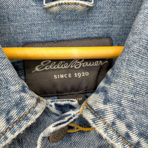 エディーバウアー Eddie Bauer 00S デニムトラッカージャケット メンズ JPN:XL