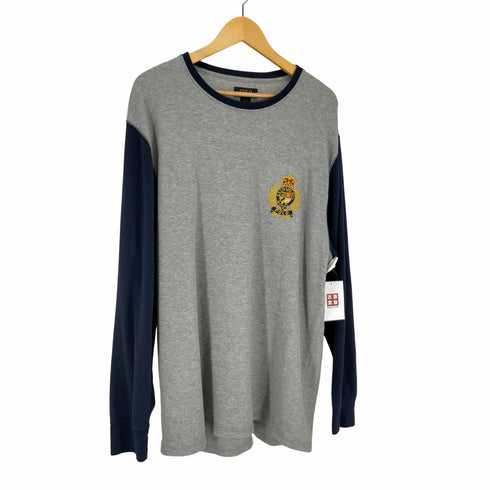 ポロラルフローレン POLO RALPH LAUREN ロゴ刺繍サーマルカットソー メンズ 2XL