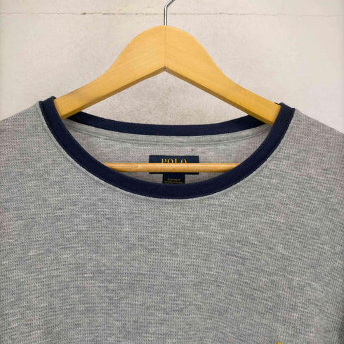 ポロラルフローレン POLO RALPH LAUREN ロゴ刺繍サーマルカットソー メンズ 2XL