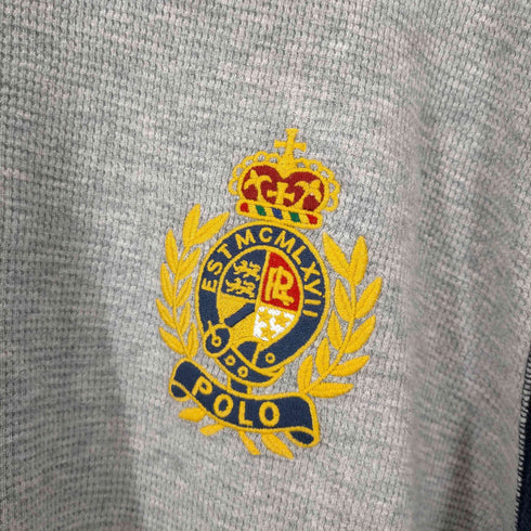 ポロラルフローレン POLO RALPH LAUREN ロゴ刺繍サーマルカットソー メンズ 2XL