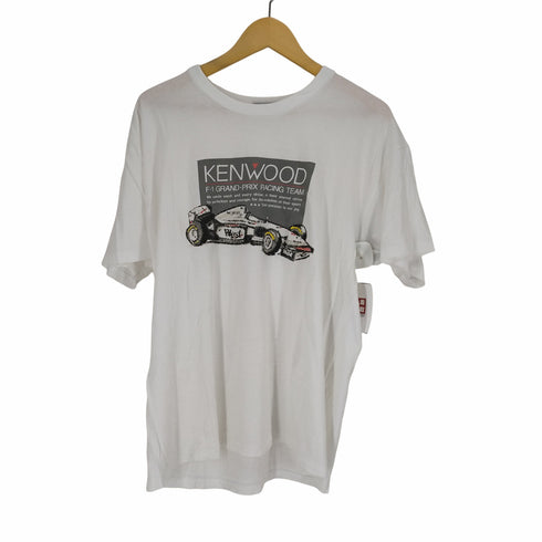 KENWOOD シングルステッチ フロントプリントクルーネックTシャツ メンズ