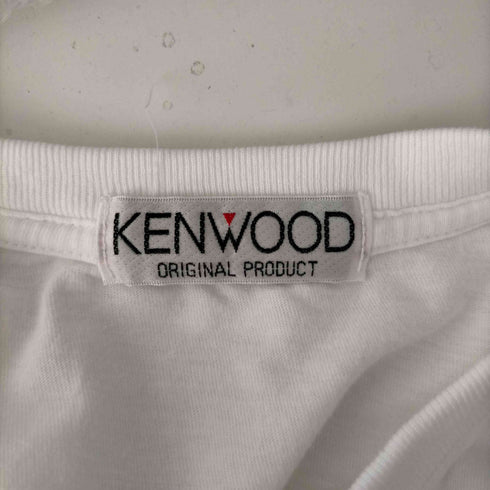 KENWOOD シングルステッチ フロントプリントクルーネックTシャツ メンズ