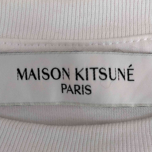 メゾンキツネ MAISON KITSUNE メゾンキツネ ダブルフォックスTシャツ レディース JPN:S