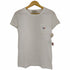 メゾンキツネ MAISON KITSUNE メゾンキツネ フォックス ポケットTシャツ レディース import:S
