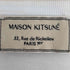 メゾンキツネ MAISON KITSUNE メゾンキツネ フォックス ポケットTシャツ レディース import:S