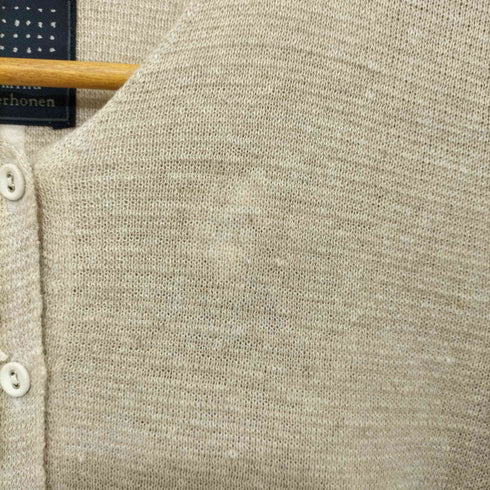 ミナペルホネン mina perhonen 17SS nostalgia フロントレースリネンコート レディース JPN:38