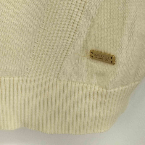 ブルーレーベルクレストブリッジ BLUE LABEL CRESTBRIDGE バックリボン ウールニット レディース EUR:38