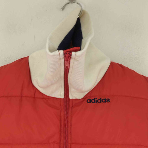 アディダス adidas 00s 04年製 フロントポケット ハイネック バイカラー中綿ジャケット Y2K レディース JPN:M