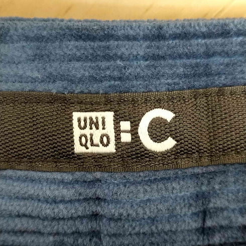 ユニクロシー UNIQLO:C コーデュロイワイドパンツ レディース ウエスト58cm