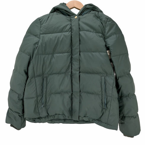 グリーンレーベルリラクシング GREEN LABEL RELAXING 撥水フードショートダウンジャケット レディース JPN:36