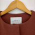 ユナイテッドアローズグリーンレーベルリラクシング UNITED ARROWS green label relaxing FFC アンゴラビーバー スリット ノーカラー コート レディース JPN:36